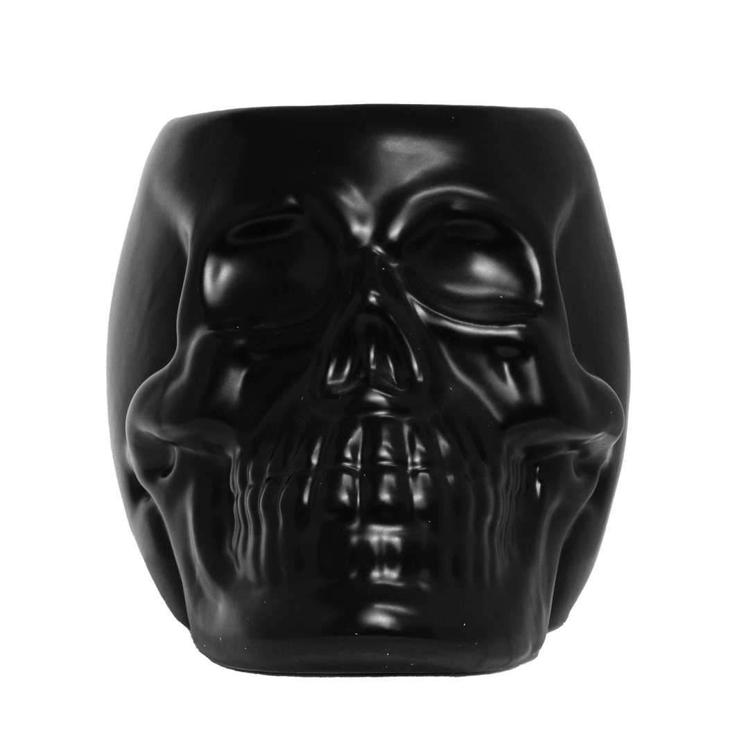 Black Skull Wax Melt Burner