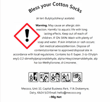 Load image into Gallery viewer, Bless your Cotton Socks / Fresh Linen, Beige Scented Soy Wax Candles
