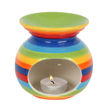 Load image into Gallery viewer, Rainbow Stripe Burner
