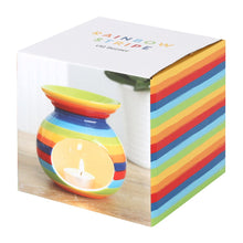 Load image into Gallery viewer, Rainbow Stripe Burner
