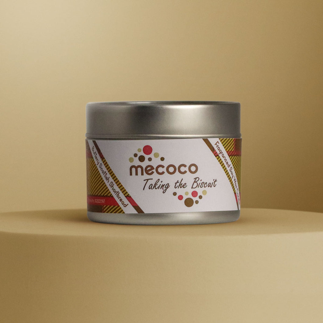 Taking the Biscuit / Buttery Shortbread, Scented Soy Wax Candles