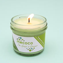 Load image into Gallery viewer, The Grass is Greener / Black Fig &amp; Vetiver, Green Scented Soy Wax Candles
