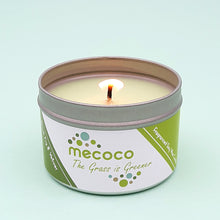 Load image into Gallery viewer, The Grass is Greener / Black Fig &amp; Vetiver, Green Scented Soy Wax Candles
