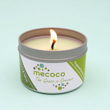 Load image into Gallery viewer, The Grass is Greener / Black Fig &amp; Vetiver, Green Scented Soy Wax Candles
