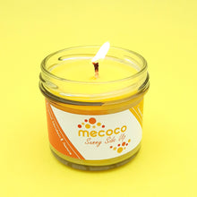 Load image into Gallery viewer, Sunny Side Up / Bergamot, Mandarin &amp; Jasmine, Yellow Scented Soy Wax Candles
