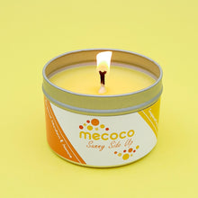 Load image into Gallery viewer, Sunny Side Up / Bergamot, Mandarin &amp; Jasmine, Yellow Scented Soy Wax Candles

