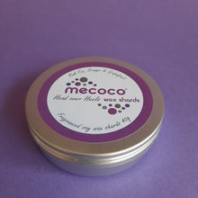 Load image into Gallery viewer, Head over Heels / Pink Fizz &amp; Citrus, Purple Scented Soy Wax Shards Tin
