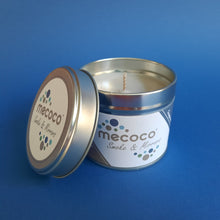Load image into Gallery viewer, Smoke &amp; Mirrors / Smokey, Whisky &amp; Cologne, Grey Scented Soy Wax Candles
