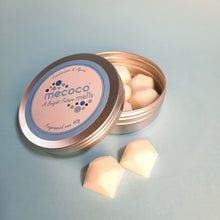 Load image into Gallery viewer, A Bright Future / Frankincense &amp; Myrrh, White Scented Soy Wax Melts Tin
