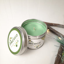 Load image into Gallery viewer, Creature Comforts / Cranberry, Orange &amp; Cinnamon, Green Scented Soy Wax Candles
