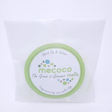 Load image into Gallery viewer, The Grass is Greener / Black Fig &amp; Vetiver, Green Scented Soy Wax Melts refill bag

