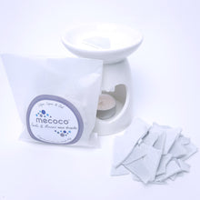 Load image into Gallery viewer, Smoke &amp; Mirrors / Smokey, Whisky &amp; Cologne, Grey Scented Soy Wax Shards refill bag
