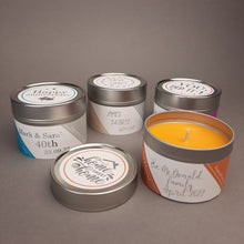 Load image into Gallery viewer, Personalised Scented Soy Wax Candles
