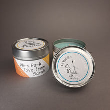 Load image into Gallery viewer, Personalised Scented Soy Wax Candles
