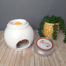 Load image into Gallery viewer, Stackable ball wax melter - Grey and White
