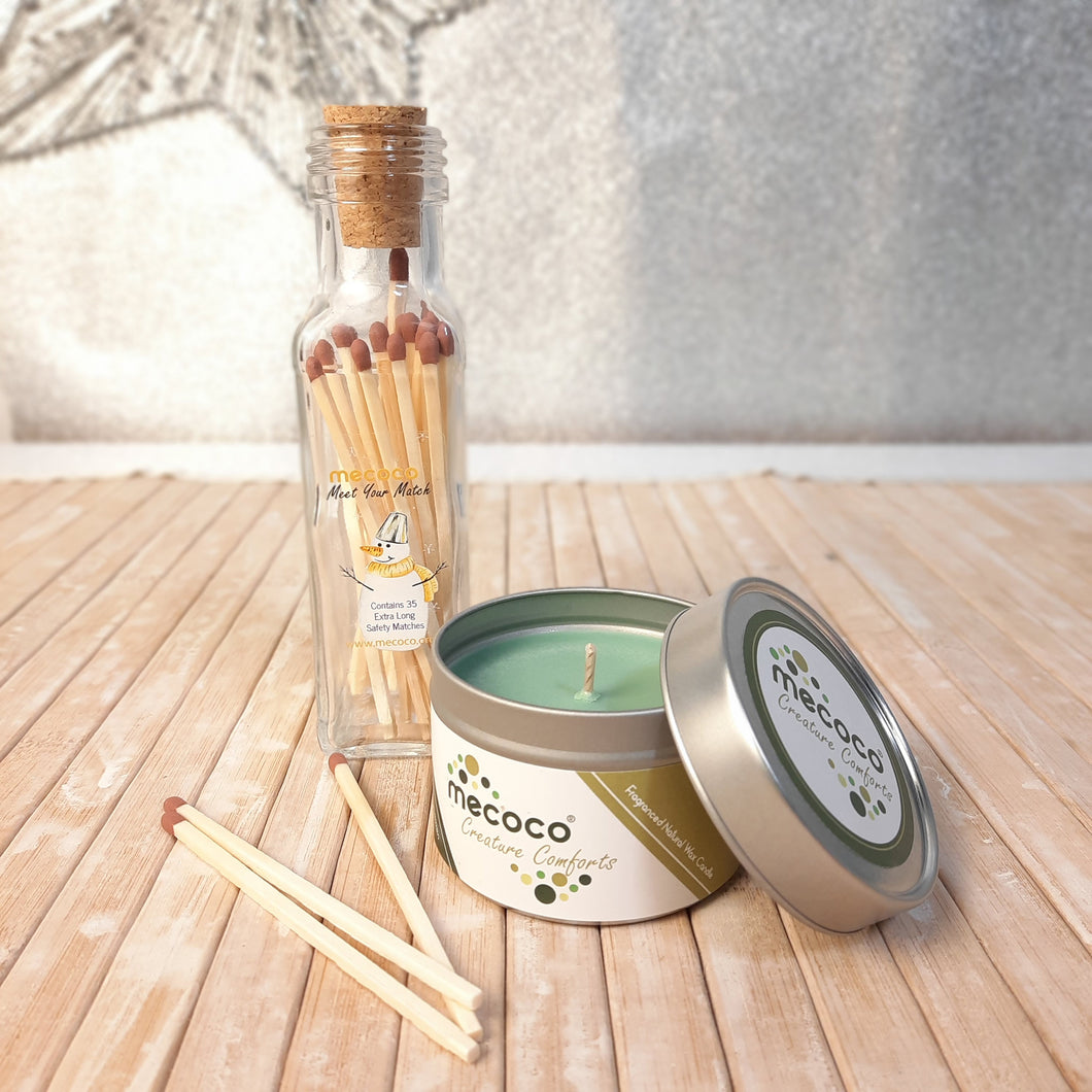 Meet Your Xmas Match / Festive Edition Bottle of Extra-long Matches