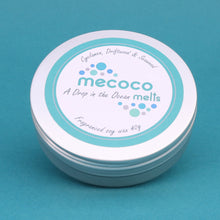 Load image into Gallery viewer, A Drop in the Ocean / Rocksalt&amp; Driftwood, Blue Scented Soy Wax Melts Tin
