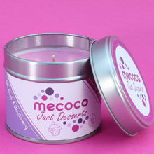 Load image into Gallery viewer, Just Desserts / Rhubarb &amp; Blackberry,  Pink Scented Soy Wax Candles
