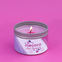 Load image into Gallery viewer, Just Desserts / Rhubarb &amp; Blackberry,  Pink Scented Soy Wax Candles
