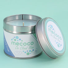 Load image into Gallery viewer, On Cloud Nine / Lemongrass &amp; Ginger,  Blue Scented Soy Wax Candles
