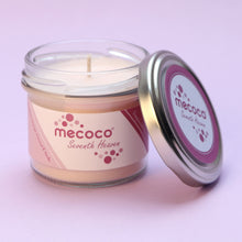 Load image into Gallery viewer, Seventh Heaven / Orange, Coconut, Bergamot &amp; Vanilla, Pink Scented Soy Wax Candles
