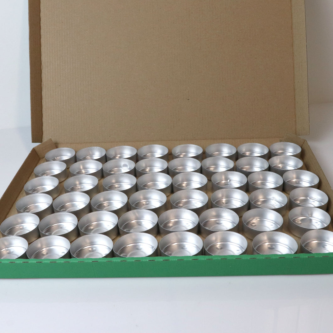 Aluminium Foil Tealight Cups and wicks for making your own