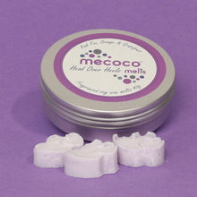 Load image into Gallery viewer, Head over Heels / Pink Fizz &amp; Citrus, Purple Scented Soy Wax Melts Tin
