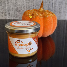 Load image into Gallery viewer, Heebie Jeebies / Pumpkin Spice, Orange coloured Scented Soy Wax Candles
