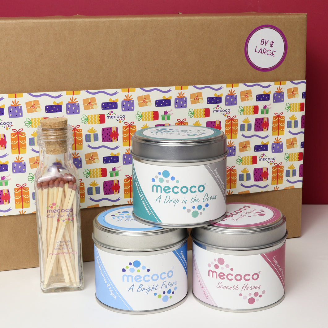 By & Large / Large Scented Candle Gift Box