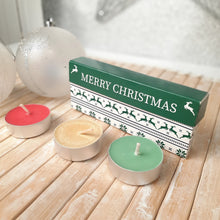 Load image into Gallery viewer, Christmas Scented Tealight Selection Box
