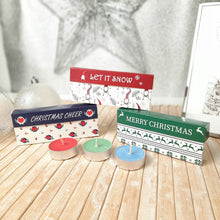 Load image into Gallery viewer, Christmas Scented Tealight Selection Box
