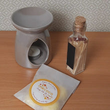 Load and play video in Gallery viewer, A Drop in the Ocean / Rocksalt &amp; Driftwood, Blue Scented Soy Wax Melts refill bag
